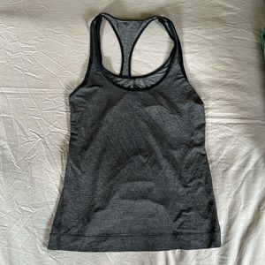 Lululemon Tank Grey and Black